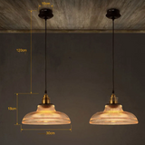 Retro Charm Glass Pendant Light Novus Decor