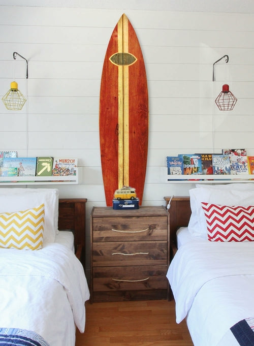 Small surfboard deals wall decor