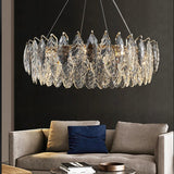 Everleaf Crystal Chandelier - Novus Decor Lighting