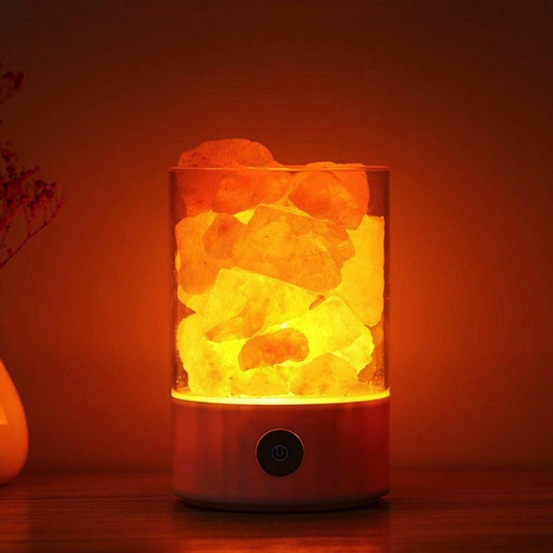 Pure Himalayan Crystal Salt Lamp - Novus Decor Lighting