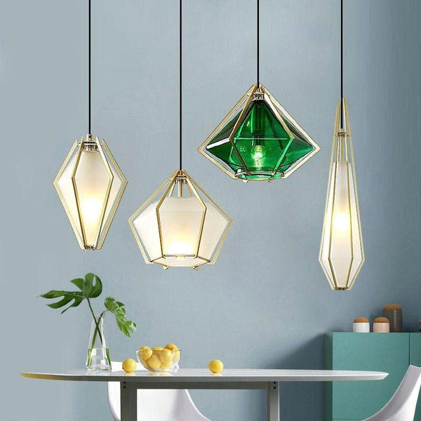 Lustre Glass Pendant Lamp - Novus Decor Lighting