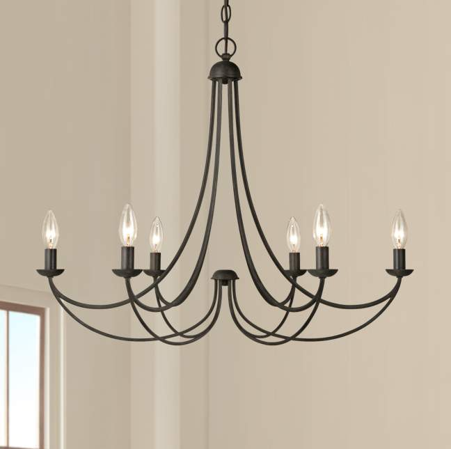 Curva - European Iron Chandelier – Novus Decor